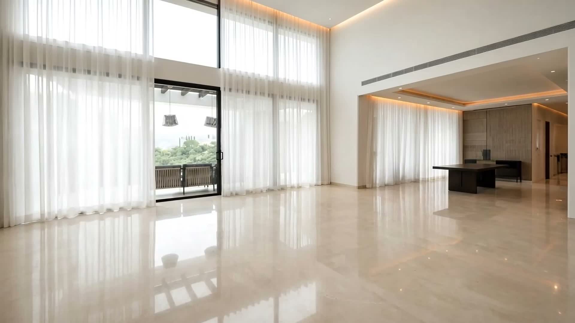Luxury living room interior at Sage Thread Bangalore